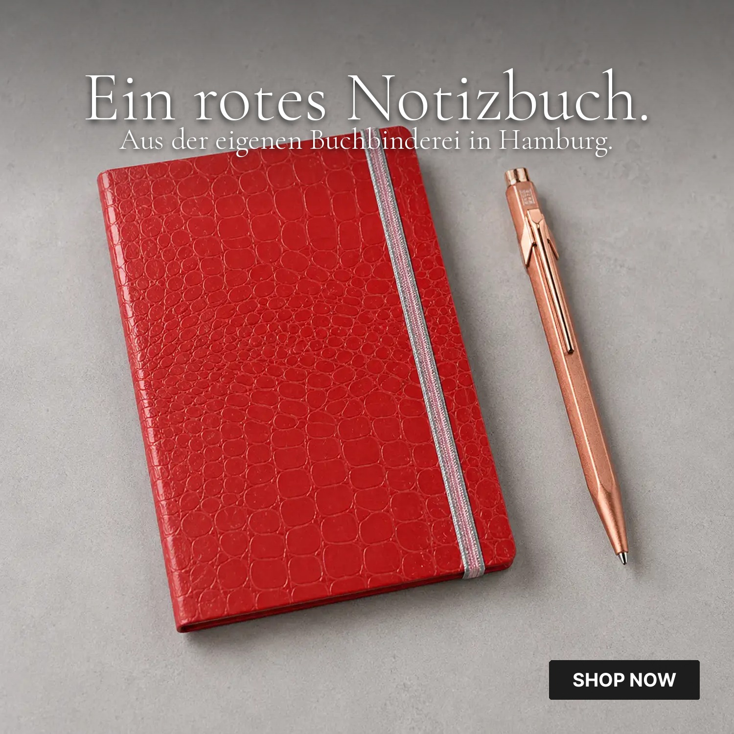 Trixi Gronau LUCI Notizbuch Croco rot Trixi Gronau LUCI Notizbuch Croco rot