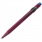 Preview: caran d Ache 849 ballpoint Claim Your Style Burgundy front
