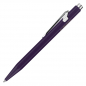 Preview: Caran d'Ache ballpoint pen, dark purple, top