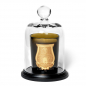 Preview: Cire Trudon glass bell La Cloche with wooden tray