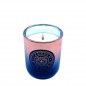 Preview: FEM, scented candle, in glass, metallic lacquer copper, bacco, flame