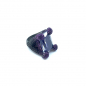 Preview: Kmo ring soli purple Camelite, with large faceted crystal, side 2