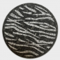 Preview: Kiss my kitchen Pop-Up Sponge black, print Wild silver front