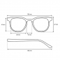 Preview: Komono-Sunglasses-Francis-Size-Detail