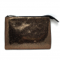 Preview: Nurage, Zip-Clutch Glitter bronze front