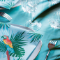 Preview: Paviot, Napkin, Parrot multicolor printed with, style