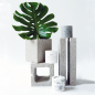 Preview: PhotoGenics, scented candle, No3 SATIVA, Conrete Vessel, sensual-fragrance, style