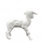 Preview: Reichenbach Porcelain figure little lamb white , back