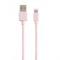 Preview: Talmo iphone lightning cable  bubblegum pink 1 meter, detail