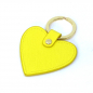 Preview: Trixi Gronau leather key fob Sunny yellow side