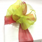 Preview: ribbon, woven organza, 70mm, green, style