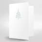 Preview: Trixi Gronau Christmas Card A5  let us be happy, partial glitter finish