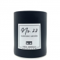 Preview: Trixi Gronau Scented Candle No. 23 Lily & Cotton, musk, vanilla, amber, black glas, front