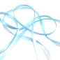 Preview: SATI Ribbon light blue, Material Satin Color Pink Width 6 mm Equipment without wire