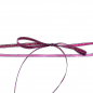 Preview: ribbon, glittering, 3mm, fuchsia, detail