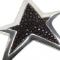 Preview: a cuckoo Moment, pendants star, sterling silver, black stingray, detail