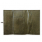 Preview: Travel documents Embossed calfskin olive Trixi Gronau, inside