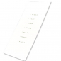 Preview: Invitationcard, print bordeaux, 10,5 cm x 21,0 cm, green