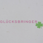 Preview: Trixi Gronau • GLÜCKSBRINGER Greeting Card,Color Offset Printing multicolored,detail