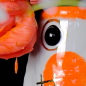 Preview: Reichenbach Porzellanvase, Koikoi, dotted orange, Design Paola Navone, detail Auge