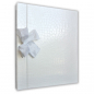 Preview: Album Sabrina skivertex white inside 260g cream-colored carton 20 Pages, croco pattern