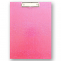 Preview: Clipboard A4 in pink lizard optics