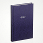 Preview: Golf Diary, lizard embossing, purple, Trixi Gronau