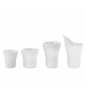 Preview: Cups, large, velvet, white, Hering Berlin