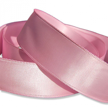 ribbon, elegant satin, 25mm, pink