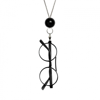 Ana e alex Eyesonoff, necklace, Glasses Chain Boule black