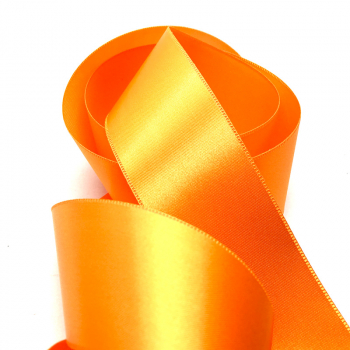 Geschenkband, Satin, 25mm, orange