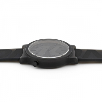 Komono wrist watch mono-tag black, detail