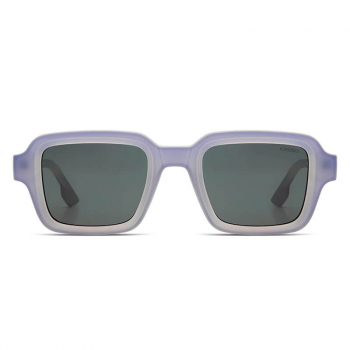 Komono Sunglasses Lionel Sky Gradient, transparent frame, lightblue to yellow, front view