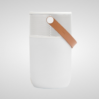Kreafunk, aGLOW bluetooth Speaker, lamp and Powerbank in white, front