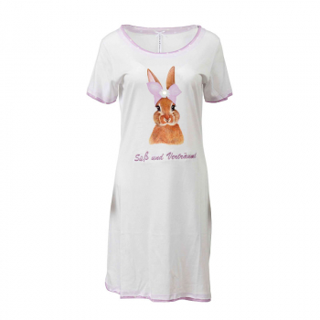 Nightdress, Rabbit, Louis & Louisa, purple