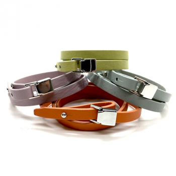 Moods bracelet Anais leather limone, strappy closure, style