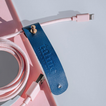 Talmo iphone lightning cable  bubblegum pink 2 meter, detail