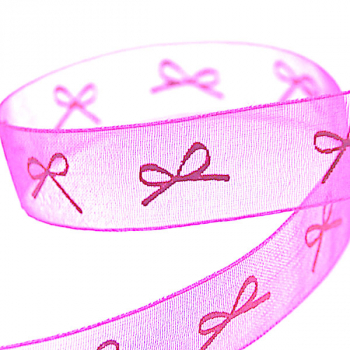 Geschenkband, Band, pink, Baby Schleife, Detail