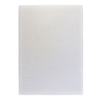 white colored A4 Notebook, Skivertex bound, Diary, Trixi Gronau