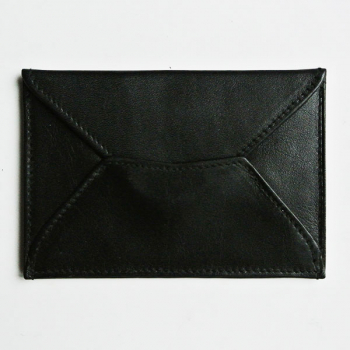 MIRA, mini envelope for businesscards, nappa black