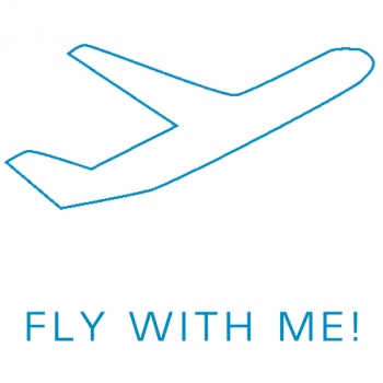 Trixi Gronau FLY WITH ME  blue Greeting Greeting Card B6, Detail