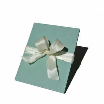 Album Nelli skivertex mint inside 260g cream-colored carton 20 Pages, stingray patter