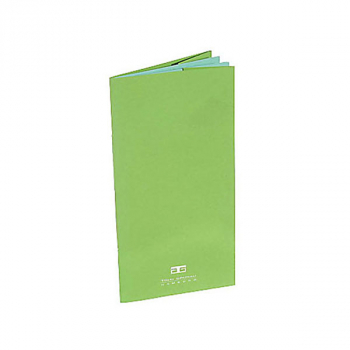 Notebook, narrow, green, Trixi Gronau