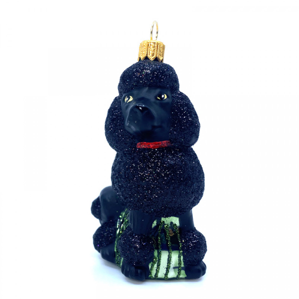 Christborn christmas decoration Poodle front