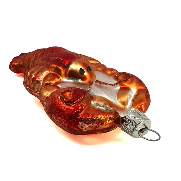 Christborn christmas decoration lobster, flat