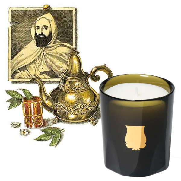 Cire Trudon, scented candle, le petite bougie, in glass, Abd al Kader