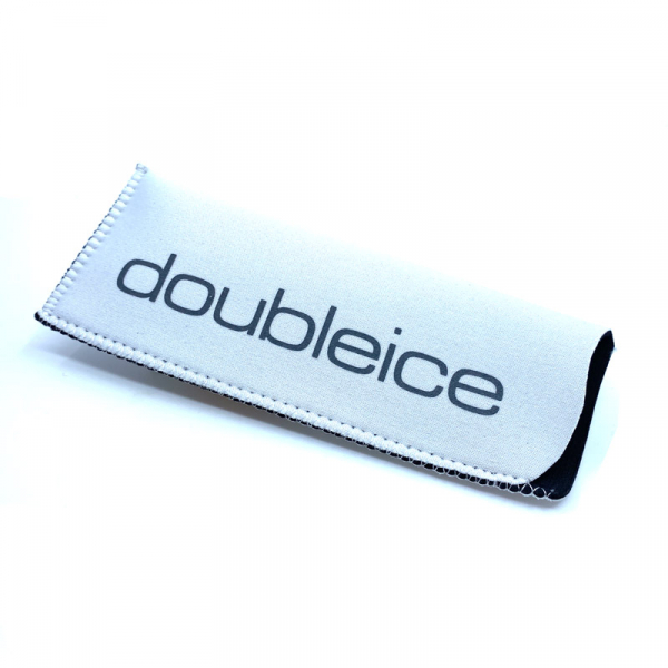 Doubleice Lesehilfe Round Demi Fluo turtle-orange soft touch, Soft Case