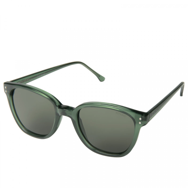 Komono Sunglasses Renee, green, green lenses, side view