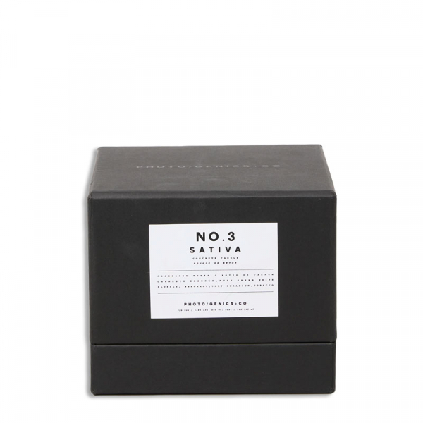 Photo Genics, scented candle, glass Indica fragrance No3