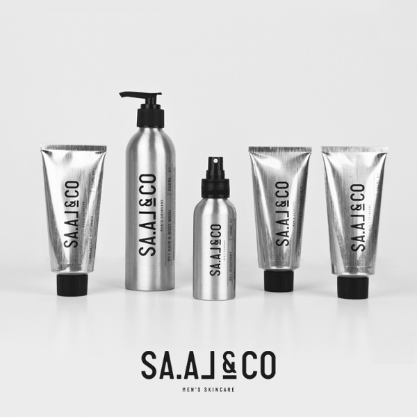 SA.AL Men Scincare,Herrenkosmetik, Luxury Duschgel, Duft Bergamotte & grüner Tee, 300ml, Kolletion